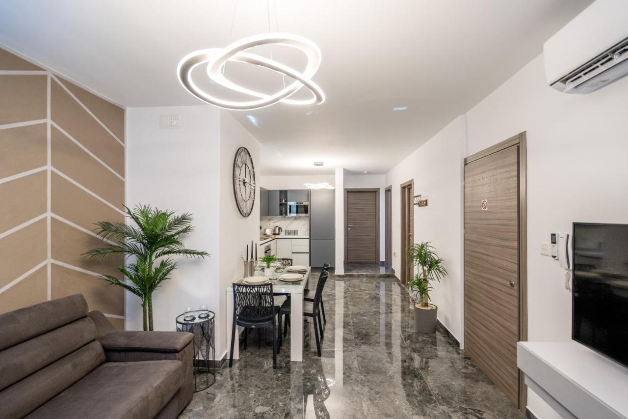 Appartamento Tulip Court Penthouse Brand New-2 Min From The Sea-central Bugibba