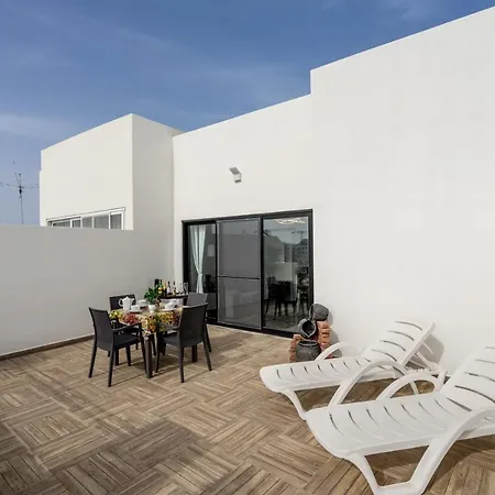 Tulip Court Penthouse Brand New-2 Min From The Sea-Central Bugibba St. Paul's Bay Exterior photo