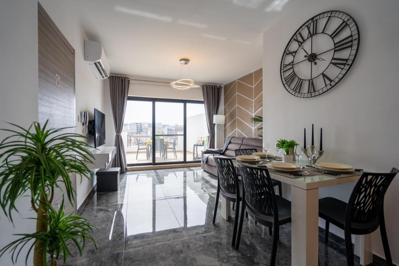 Apartment Tulip Court Penthouse Brand New-2 Min From The Sea-central Bugibba